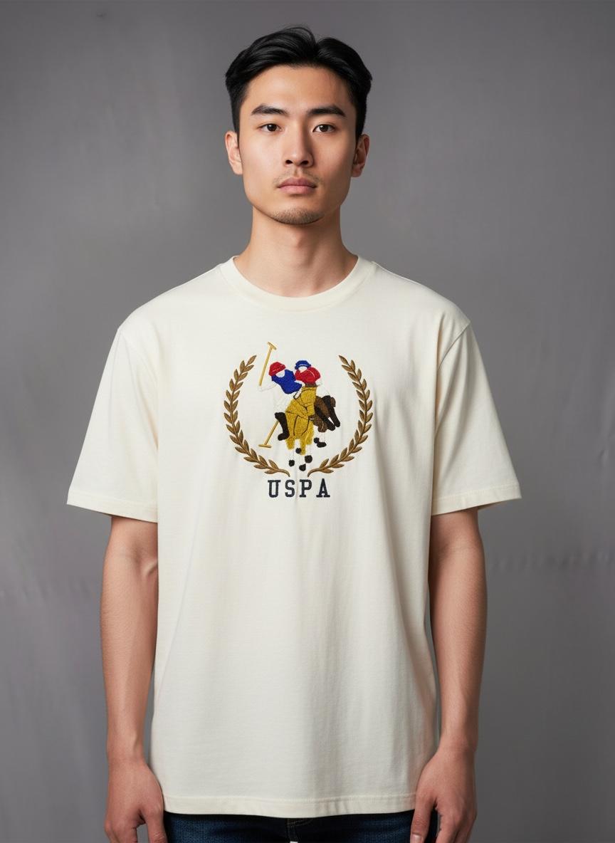 premium cotton round neck t shirt